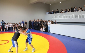 Спортзалы для занятий вольной борьбой и боксом появились в селе Лыхны