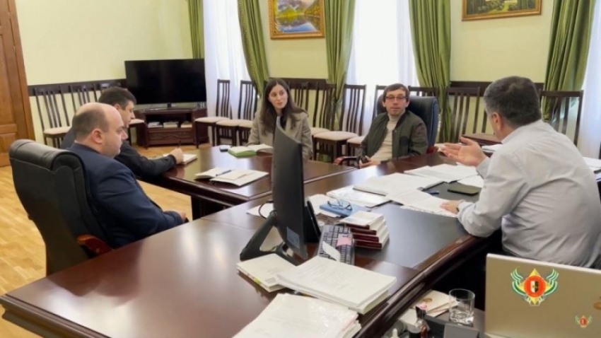 Встреча министра внутренних дел с инициативной группой молодежи Очамчыры