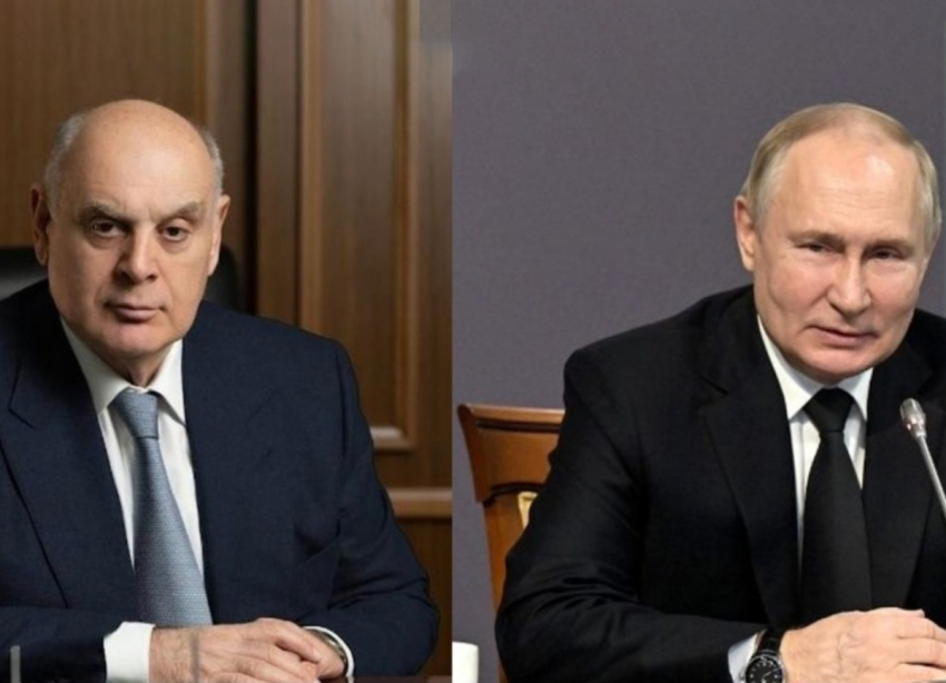 Телефонный разговор Аслана Бжания с Владимиром Путиным